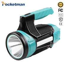 

XHP70 Powerful Portable 5-mode Rechargeable Torch Lantern Emergency Outdoor Camping Lamp With Sidelight Built in Battery Light