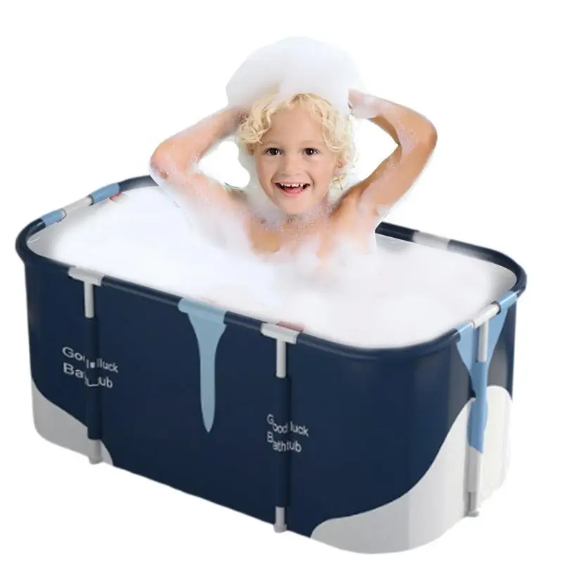 

Folding Bath Tub Foldable Bath Tub Efficiently Maintaining Hot & Cold Temperature Bathtub For Road Trip Garden Rental House And