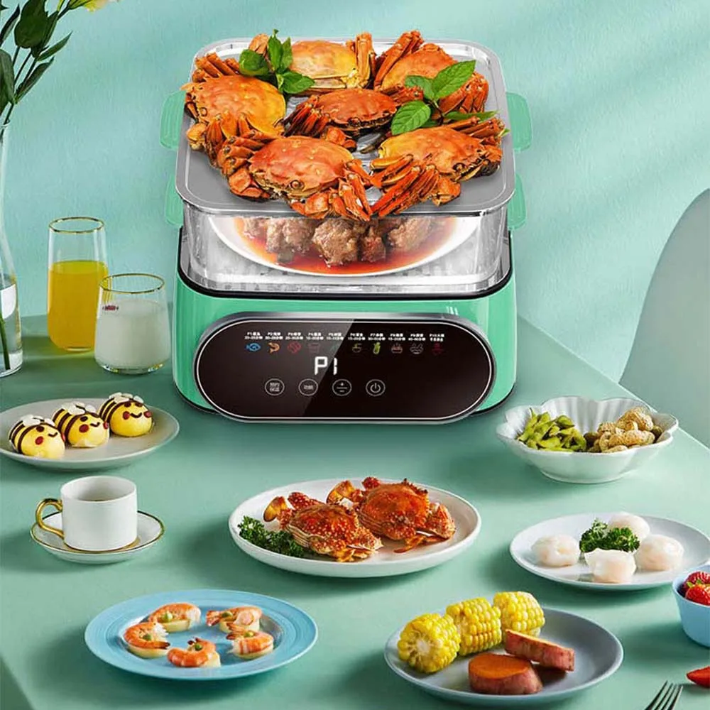 Electric Food Steamer Multi Cooker Vaporera Multifunctional Integrated Pot Cooking Steamer