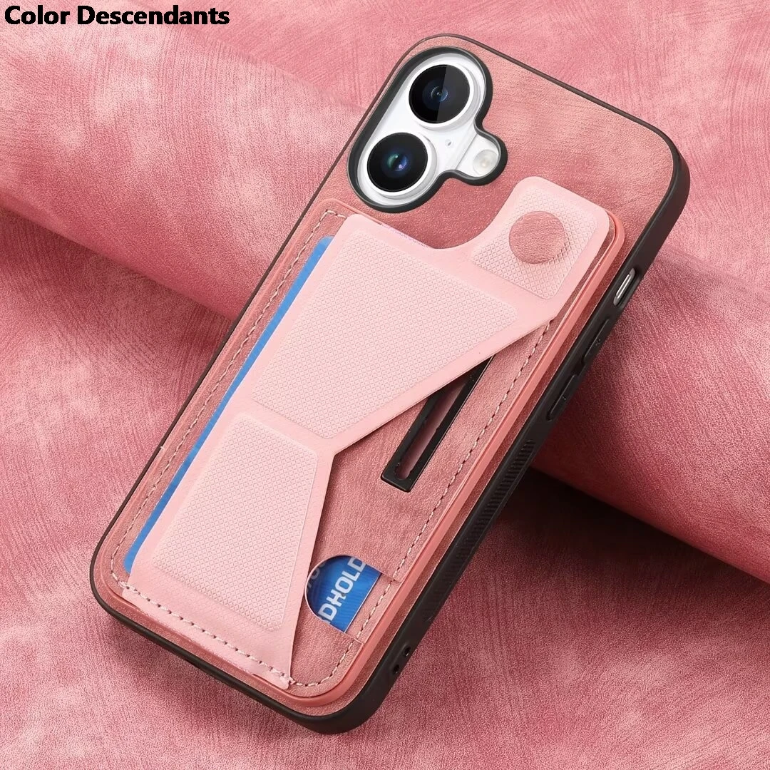 Luxury Leather Card Holder Back Cover Case