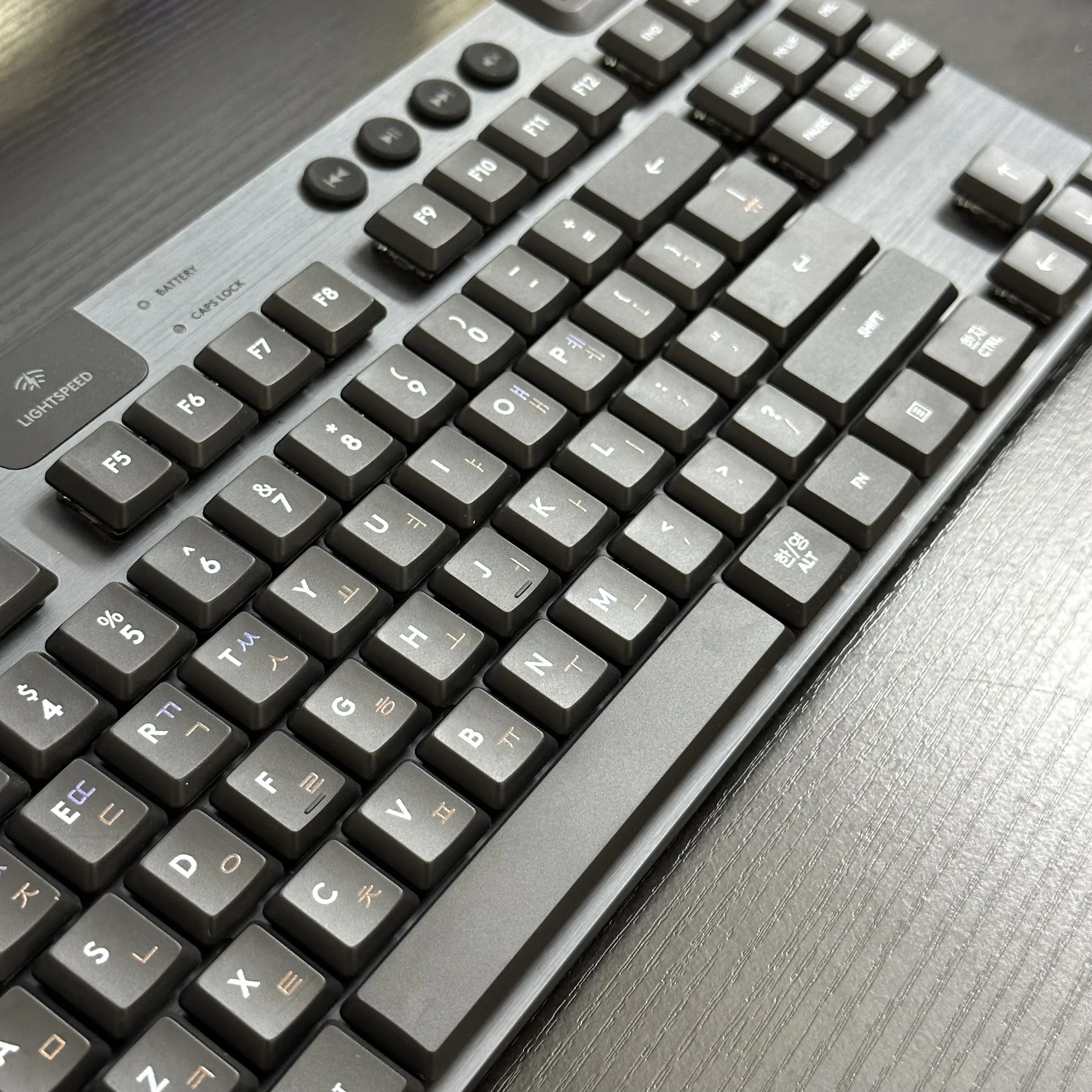 G913 한국어 음성 PBT 소재 G913 G813 G915 G915TKL 기계식 키보드 백라이트 게임 키캡
