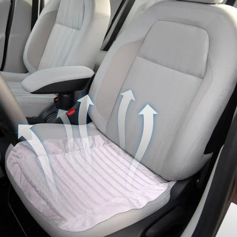 

Охлаждающая подушка для автомобильного сиденья, универсальный чехол из дышащей ткани для автомобильного сиденья, чехол для подушки на сиденье водителя для автомобилей, внедорожников, грузовиков, чехлы для автомобильных сидений