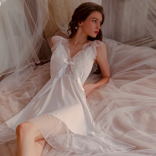 Posh Crush for Women Nighty, Night Gown, Long Night Dress Set Of 4 | Udaan  - B2B Buying for Retailers