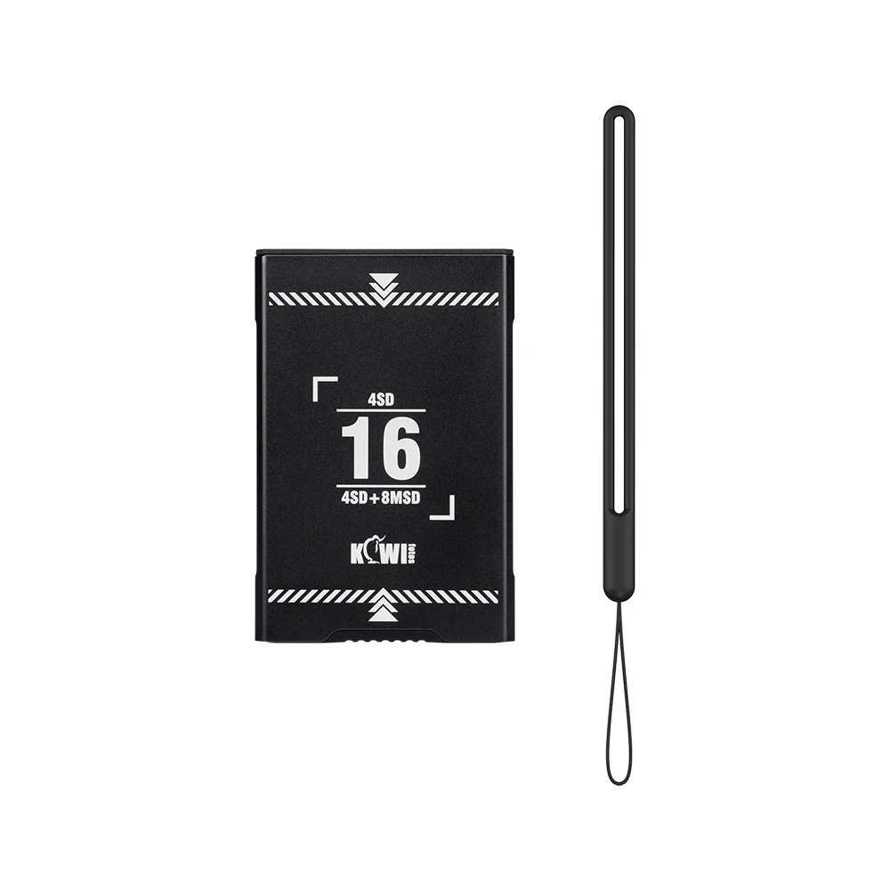 16 Steckplätze Pop-up-Speicher karten etui stoßfest tf sd Speicher karten halter Organizer für 4 sd & 4 x cf Express Typ a & 8 x Micro SD – Detail 8