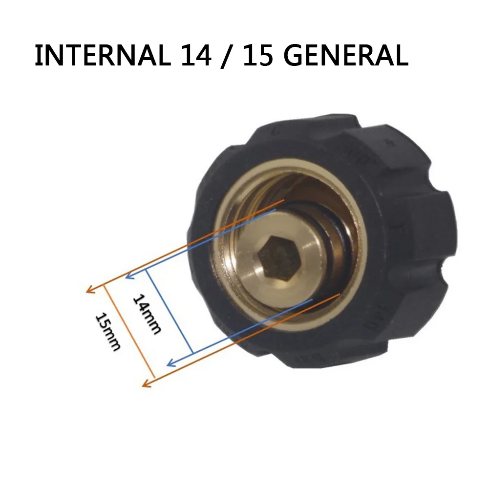 �з� ��ô��� 1/4 3/8 QD ��-M22 �� Ŀ���� �����, 14mm, 15mm