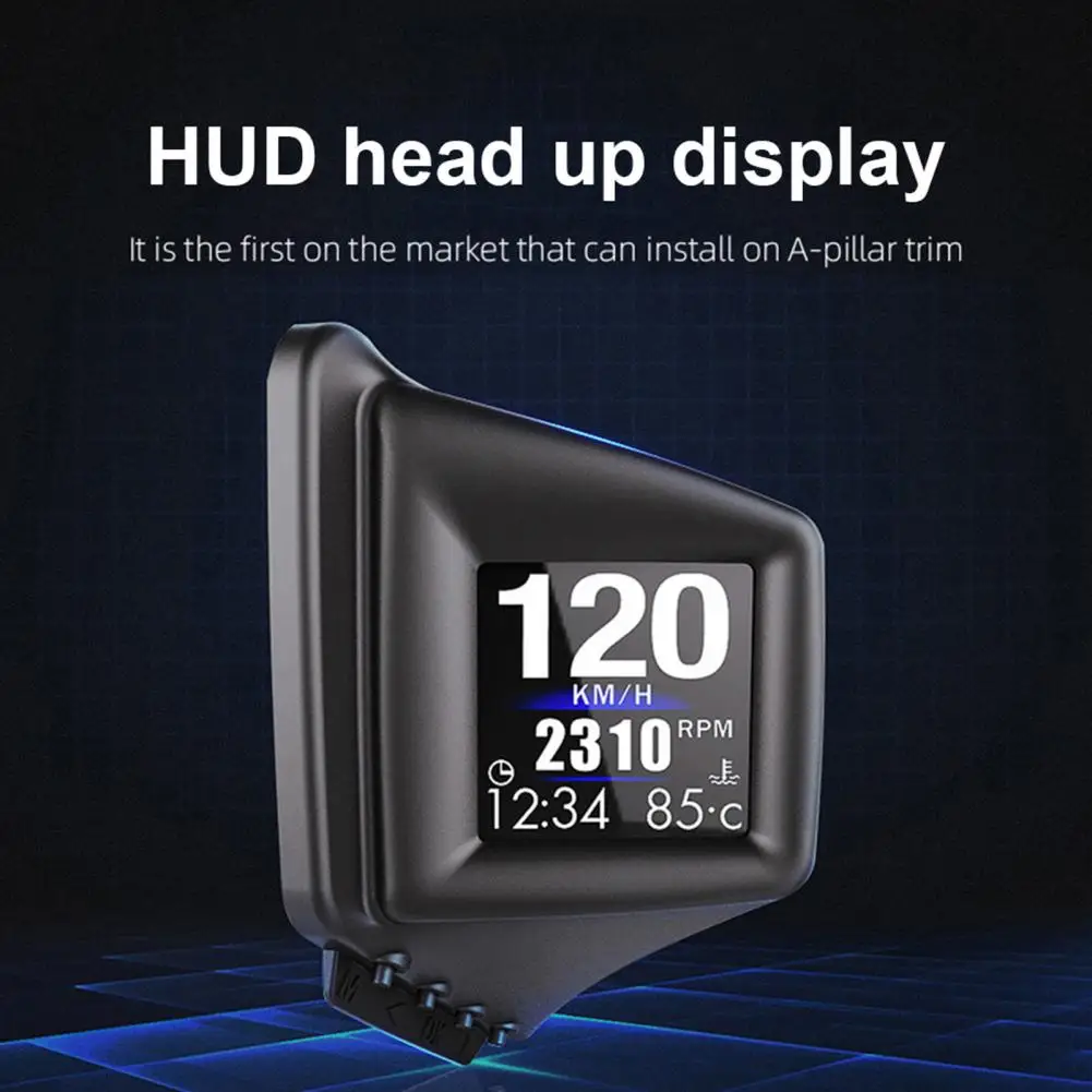 A401 HUD   ÷ OBD + GPS  ý Ʈ ,  ġ ӵ  Ÿ   溸 ý
