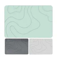 Indoor Diatomite Stone Bath Mat Diatom Mud Soft Mat Water Absorption Quick Drying Diatomite Stone Shower Mat Entryway Rugs 2
