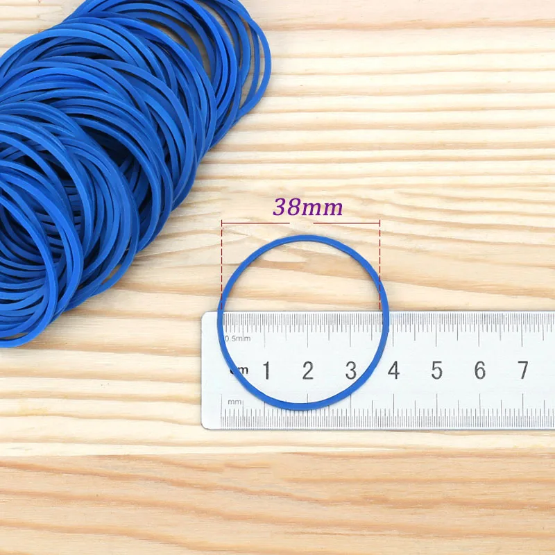 60-Pack Heavy Duty Large Rubber Bands - 8 Inch Strong Elastic Bands For Office & Home - View #4