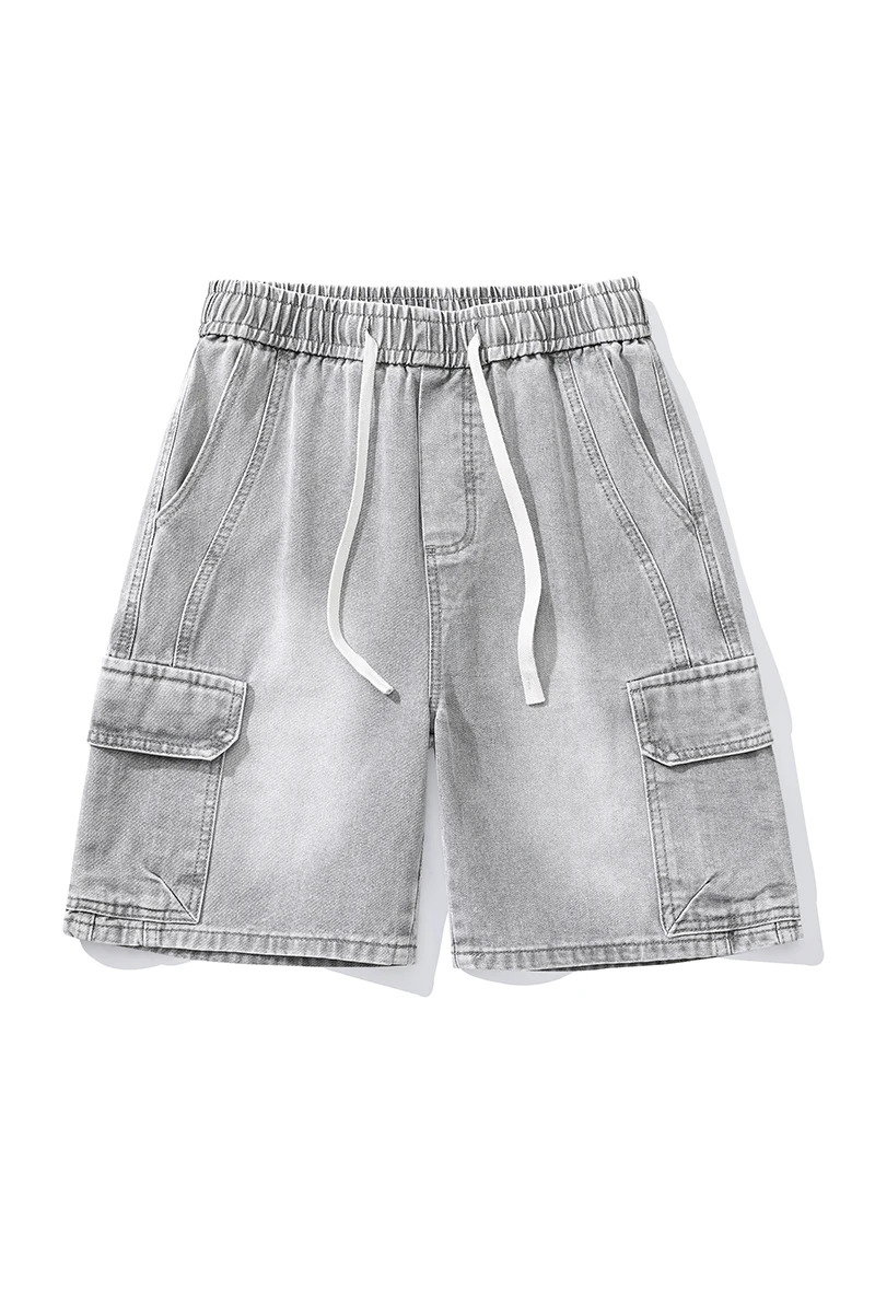 summer men's and women's casual outdoor cotton denim shorts loose sports breathable quick drying pants denim shorts summer jeans shorts