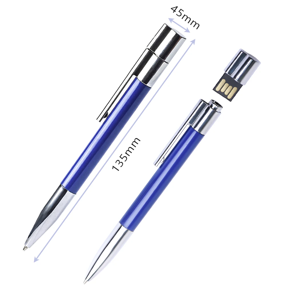볼펜 USB 플래시 드라이브 64GB 창의적인 비즈니스 선물 메모리 스틱 블랙 펜 드라이브 32GB 다기능 펜드라이브 16GB 8GB 4G