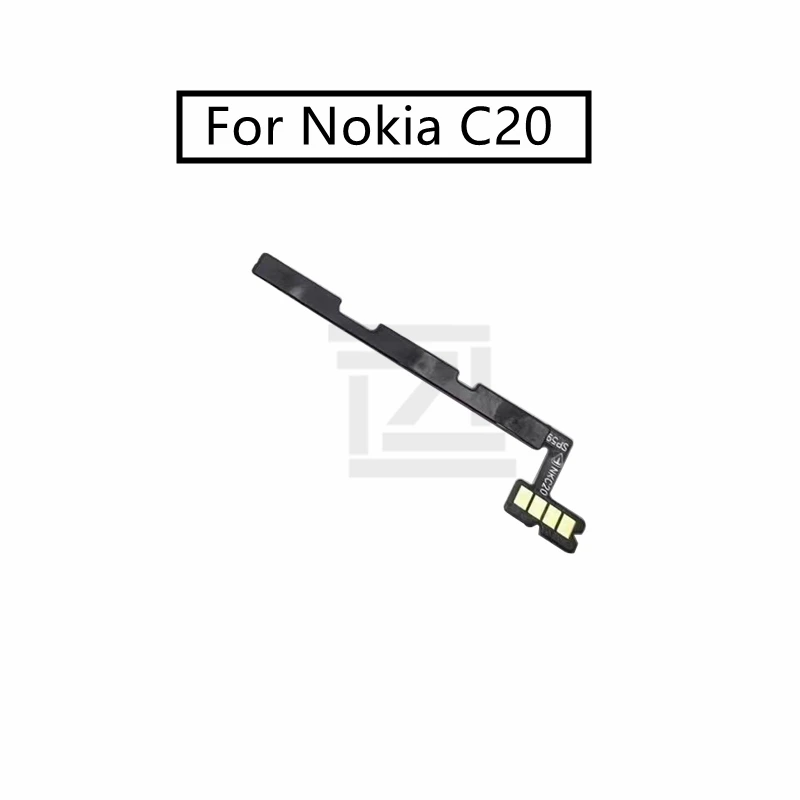 

for Nokia C20 Power Volume Side Key Button Flex Cable ON OFF Switch Flex Cable Replacement Repair Parts