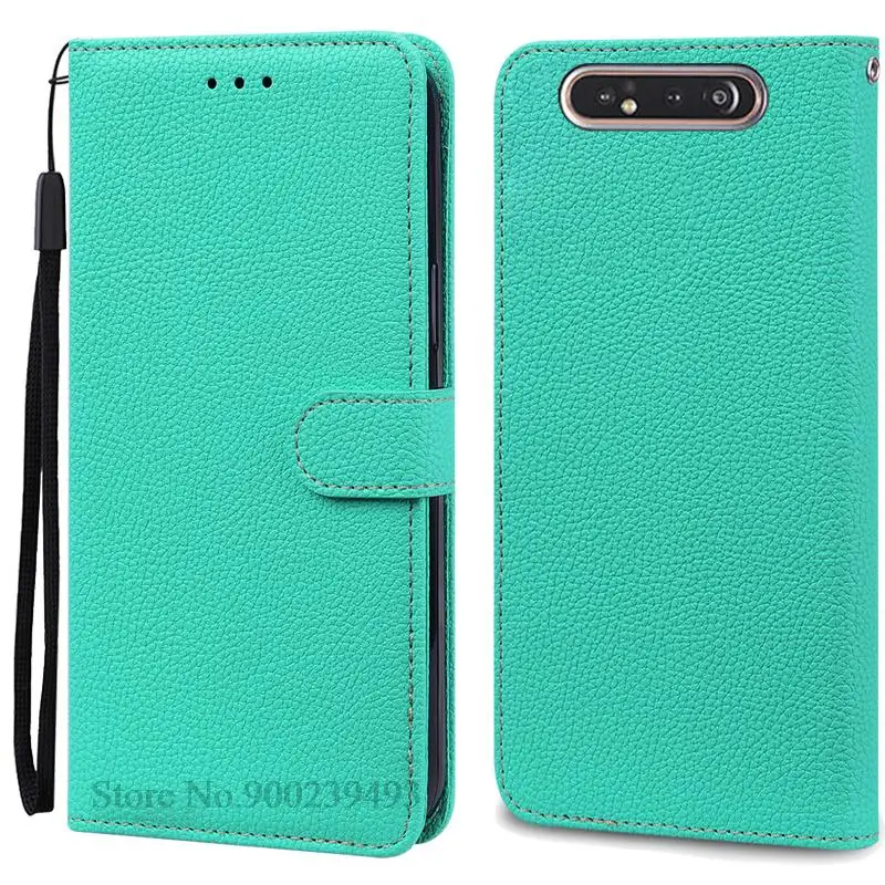 Leather Wallet Flip Case with Card Holder