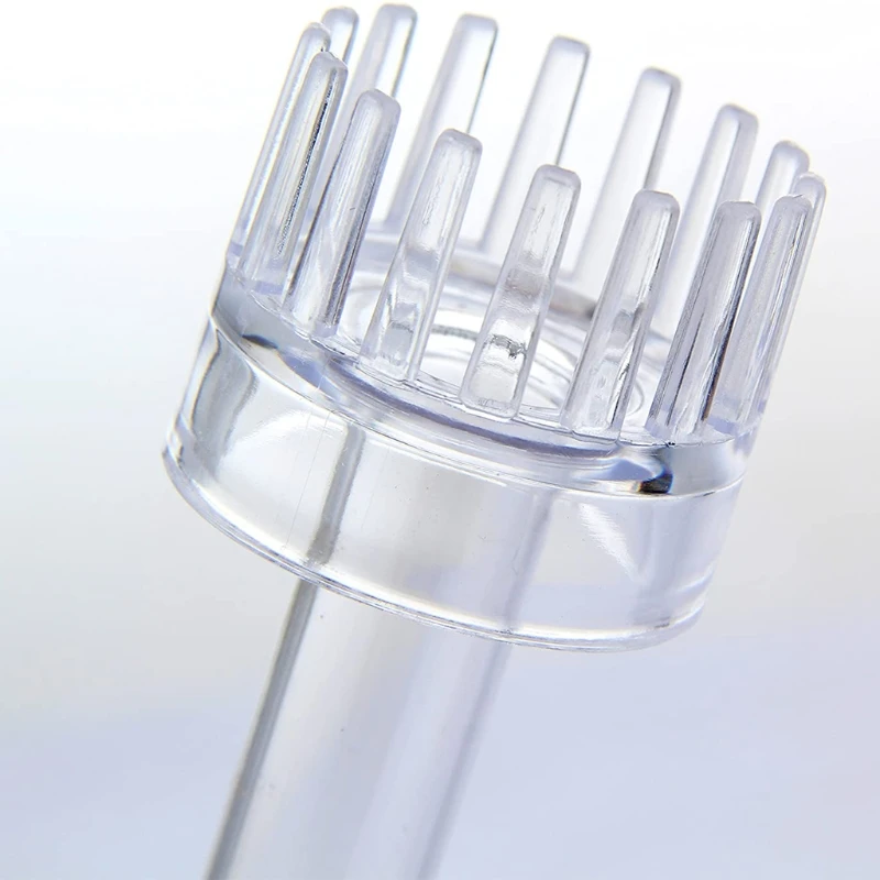 Glass Lily Pipe Inflow Surface Skimmer Aquarium Tank Removes Scums