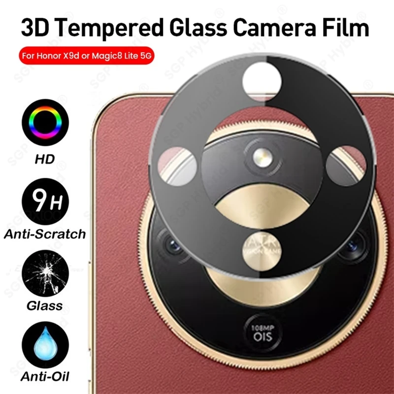 Durable 3D Tempered Glass Camera Protector
