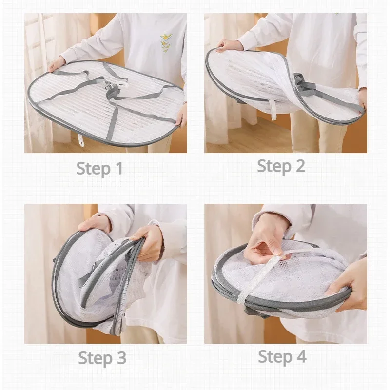 Three-layer Drying Net Anti-mosquito Drying Fish Net Strong and Durable Dry Goods Net Drying Salted Fish Drying Drying Artifact 6