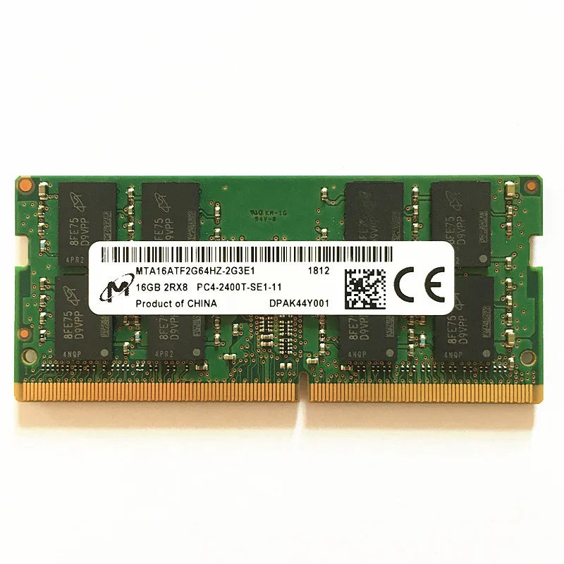 マイクロン製16GBメモリ PC4-2400T 4枚セット マイクロン製16GBメモリ PC4-2400T 4枚セット Micron 16GB PC4