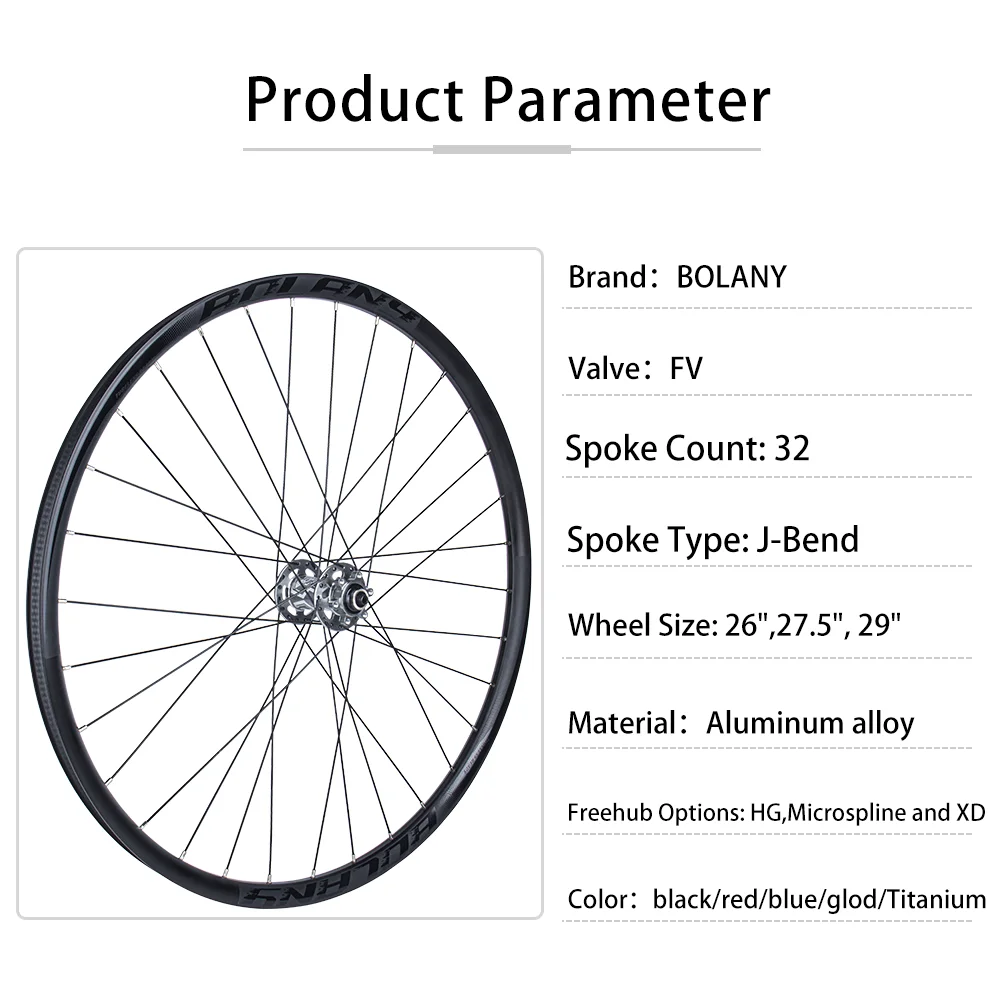 Bike Wheel Spokes Length For 29er 29ER XC Mountain Bike Carbon