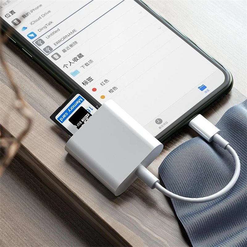USB Type C SD TF Memory Card Reader Adapter for Samsung Huawei XiaoMi SD TF Card Reader Data Converter for Macbook Laptop Phone usb hub adapter memory card reader usb port adaptor usb hub converter cable converter type c otg adapter