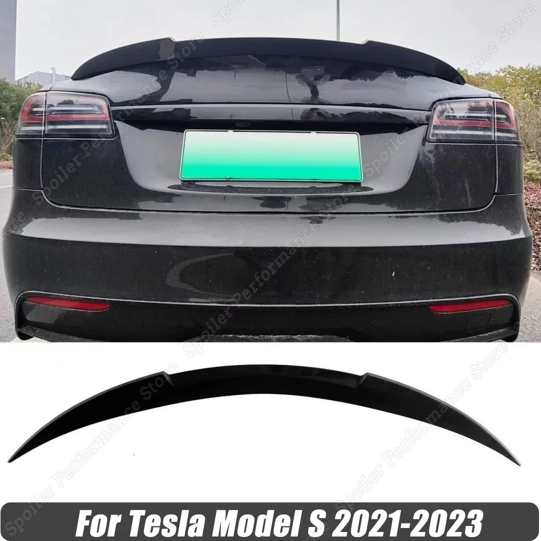 

Задний спойлер для крыши багажника Tesla Model S 2021 2022 2023