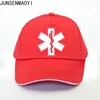 EMT Emergency Ambulance Print Baseball cap Brand hip hop cap high summer Men women Unisex adjustable snapback Trucker hat 3