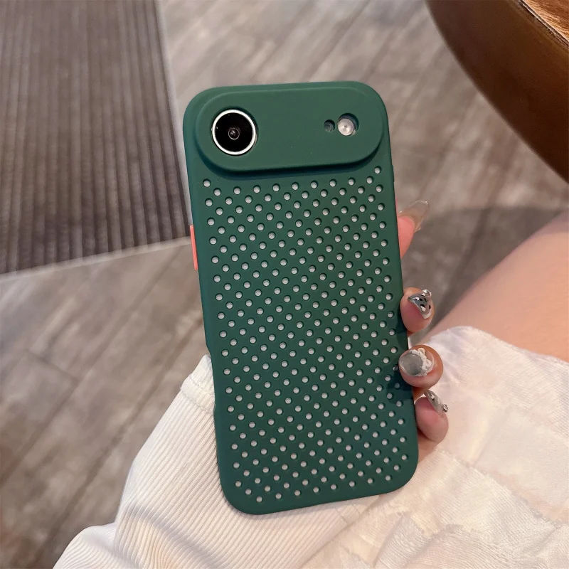 Cooling Breathable Soft Silicone Phone Case with Heat Dissipation