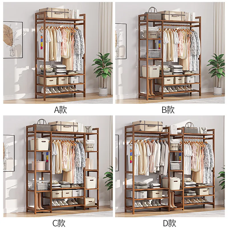 Wardrobes Clothes Closet Organizer Pared Hangers Furniture Coat