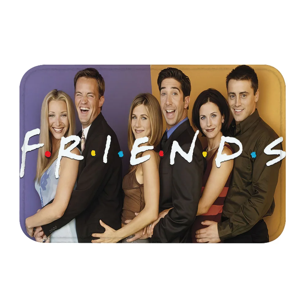 Friends TV 쇼 바닥 매트 욕실 카펫, 주방 도어매트 입구 문짝 방 러그, 귀여운 러그 카펫, 맞춤형 침실 매트, 가정용