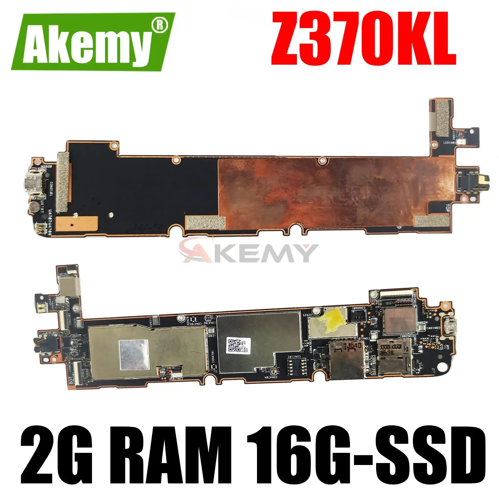 

Z370KL Tablet motherboard For Asus ZenPad 7.0 Z370KL Z370K Test original mainboard M8910 CPU 2G RAM 16G SSD