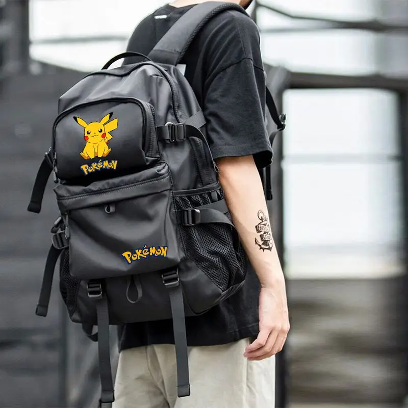 

More than MEBO Ke Meng Joint Name Pikachu Schoolbag Men's Large Capacity Cartoon Peripheral Backpack College Students' Backpack