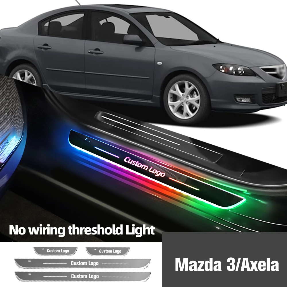 

Для Mazda 3 Axela 2003-2023 2013 2019 оформление автомобиля с индивидуальным логотипом