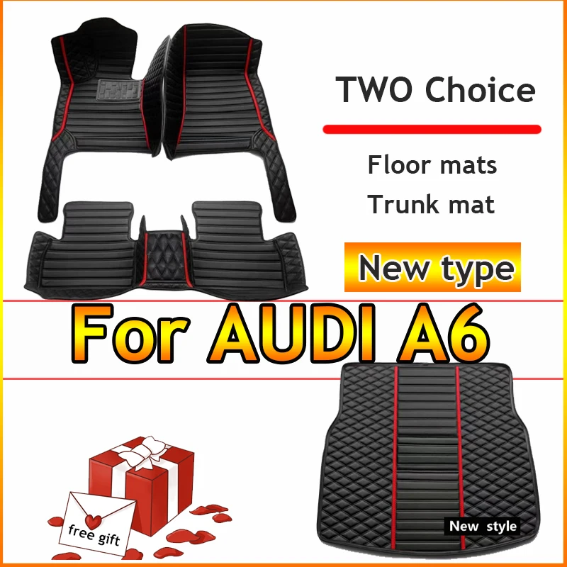 

Car floor mats for AUDI A6 Wagon 2007 2008 2009 2010 2011 2012 2013 2014 2015 2016 2017 2018 Custom auto foot Pads