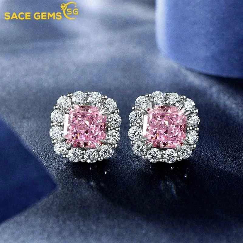 

Женские серьги-гвоздики из серебра 925 пробы, 7 х7 мм