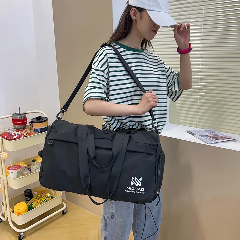 2024 New  Women Fitness for Dry and Wet Separation Training Sports Carrying Luggage Short Distance Travel Women's Large Capacity