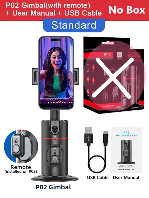 مثبت Gimbal دوار رائع للهاتف الذكي ، سطح المكتب ،...