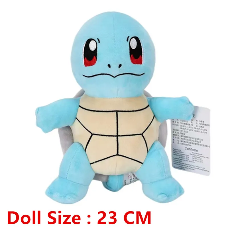 Pokemon Plush Anime Figure Gengar Charizard Pikachu Pocket Monsters Plush High Quality Pet Action Doll Model Toy Children Gifts