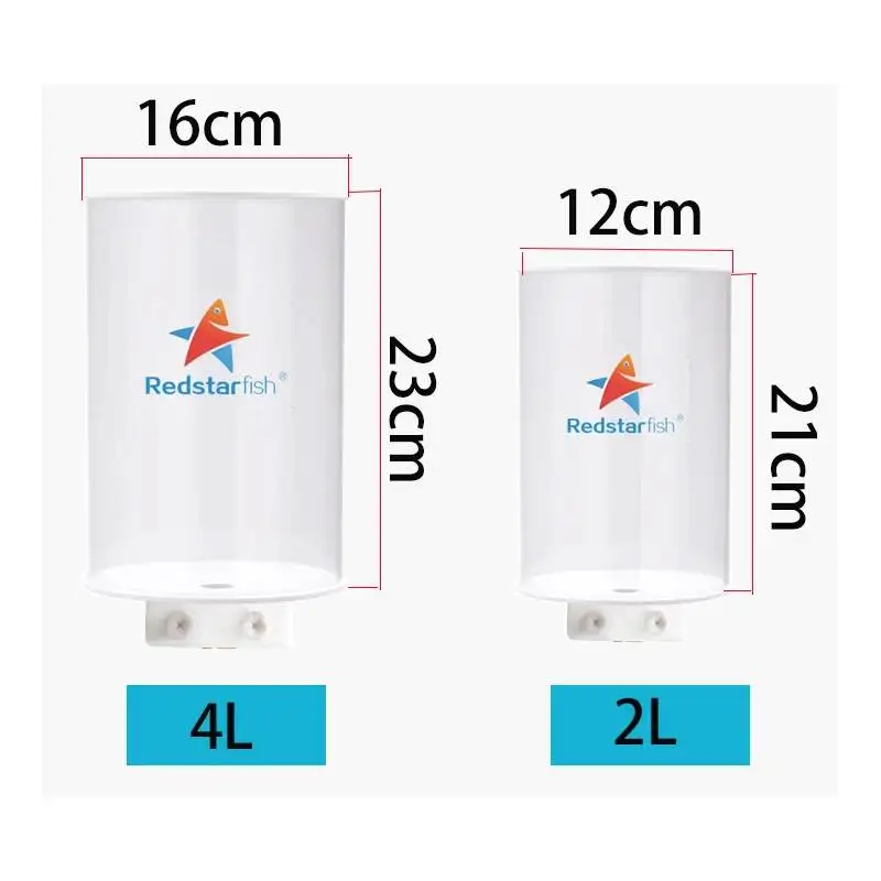 2L/4L 레드 스타피쉬 어항 필러 자동급수 무료 전기식 물 공급 장치 (어항용)