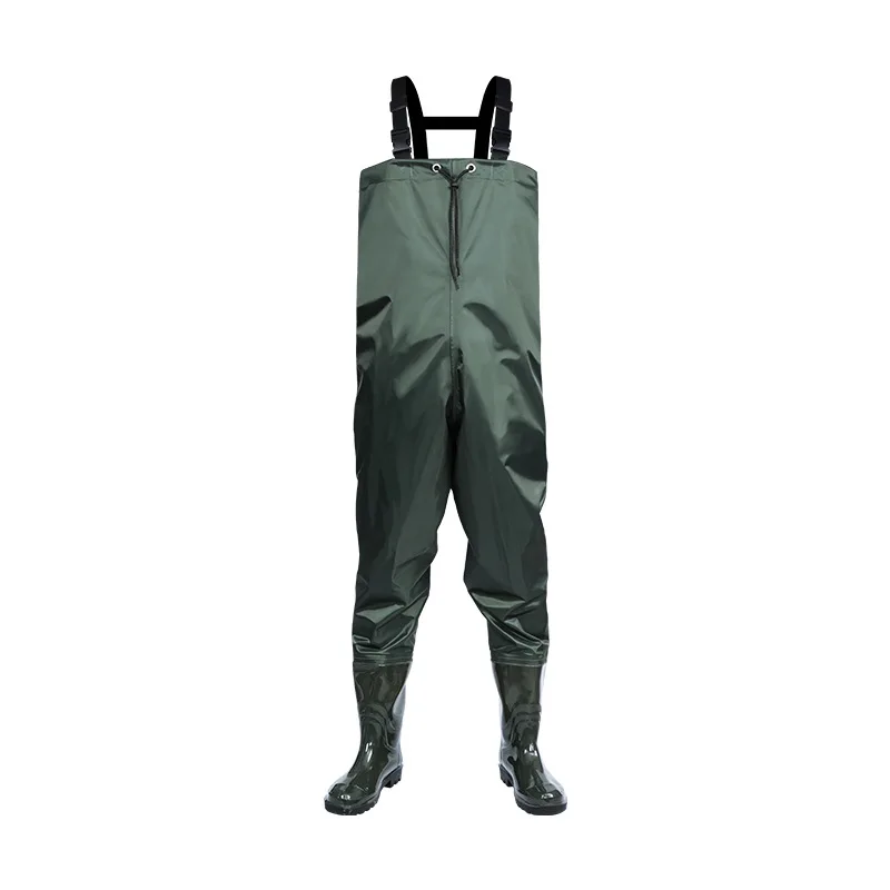 2024 Fishing Wader Pants Waterproof Trousers Overalls With Boots