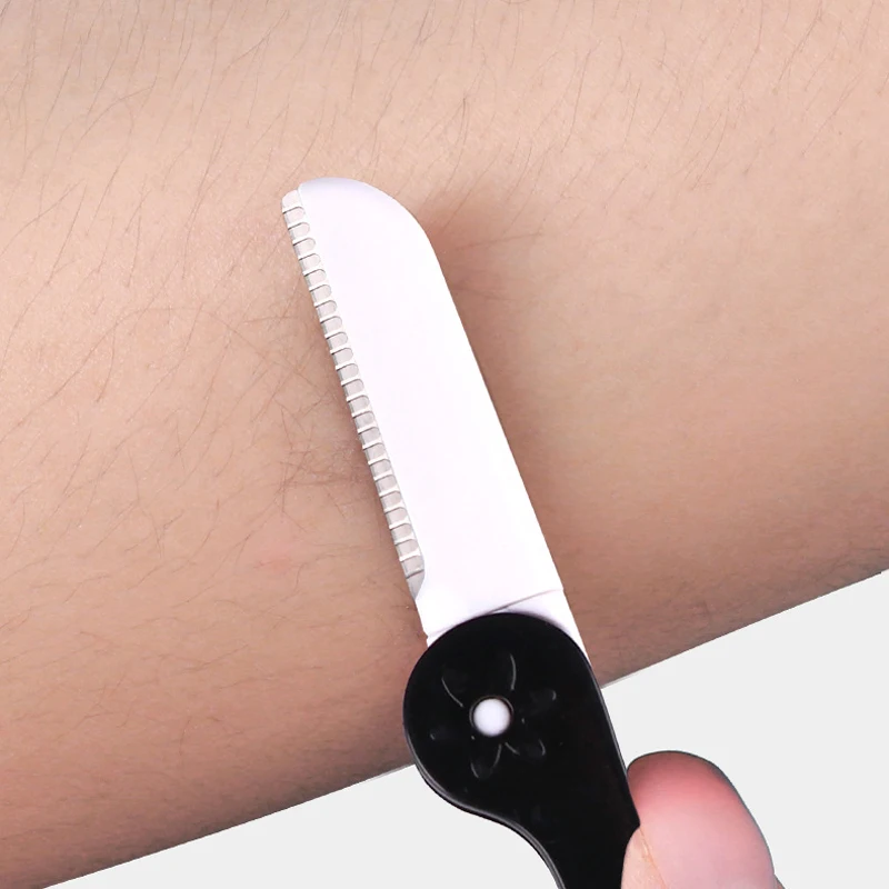 5/10Pcs Facial Face Razor Eyebrow Trimmers Blades Shaver Knife Blade Eye Brow Shaping Hair Remover Tools