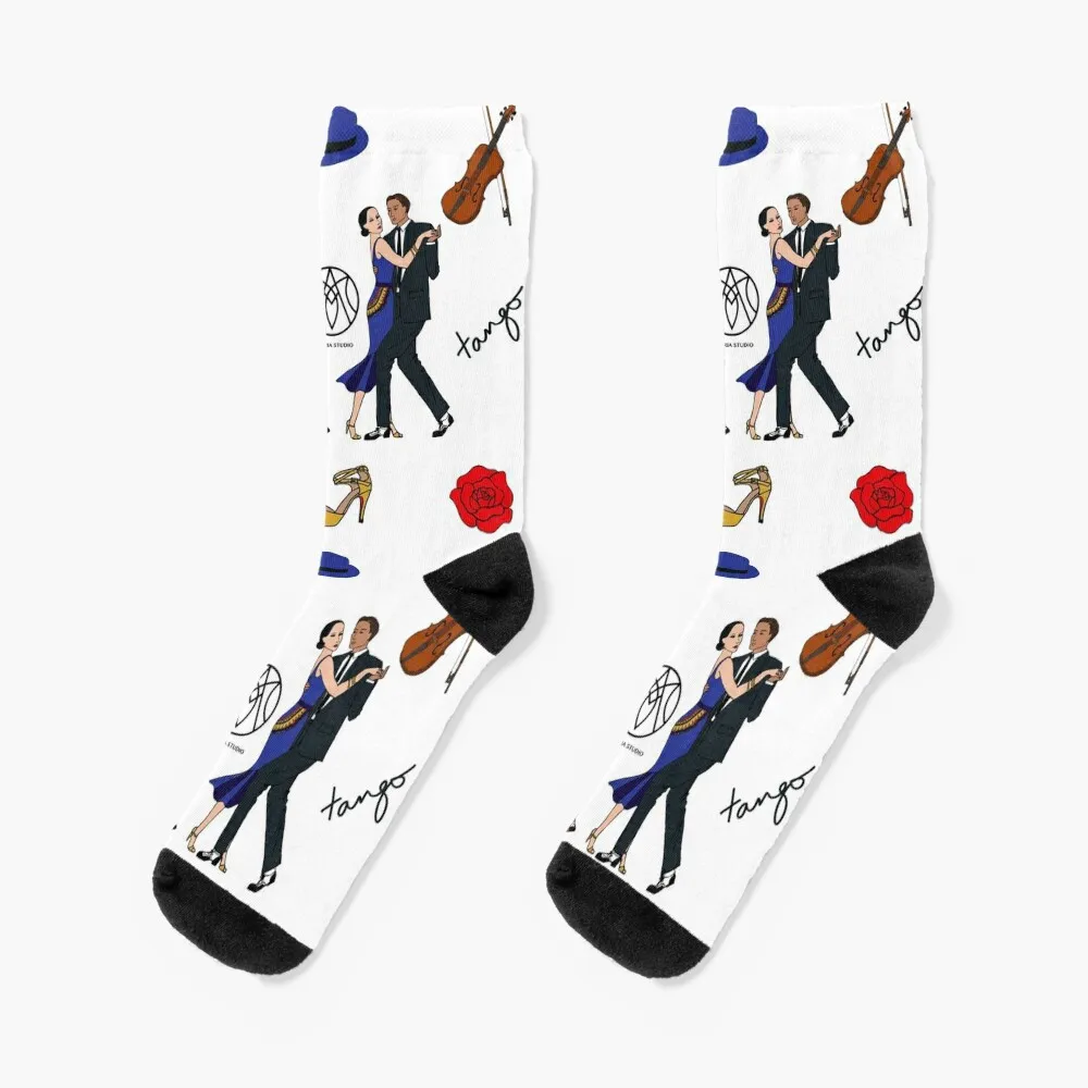 

Tangueros Socks winter thermal golf christmas gift Girl'S Socks Men's