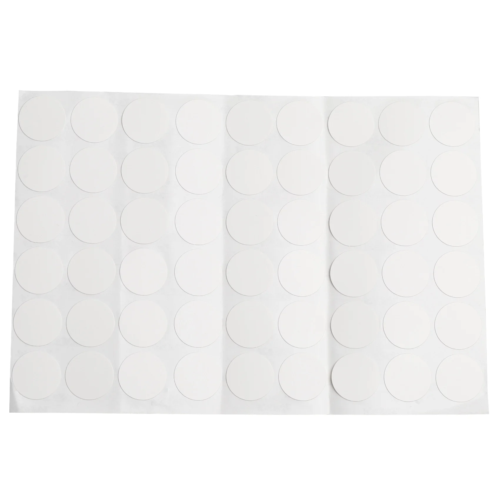 Wardrobe Cupboard Self-adhesive Screw Covers Caps Stickers 54 in 1 White