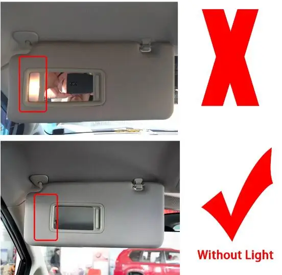 For Nissan Tiida 2005 2012 Accessories Left Side Car Sun Visor With