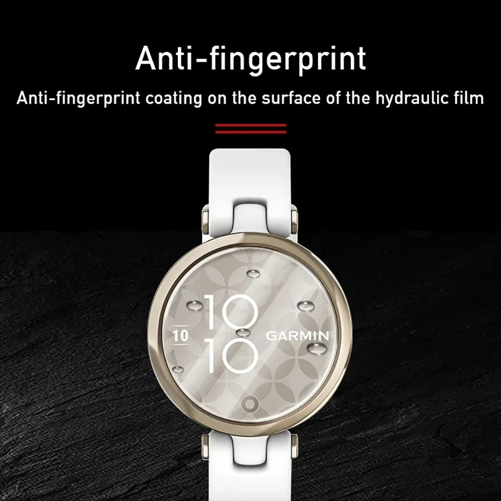 Soft Hydrogel Protective Film for Women's Fitness Smartwatch - Full Coverage Screen Protector