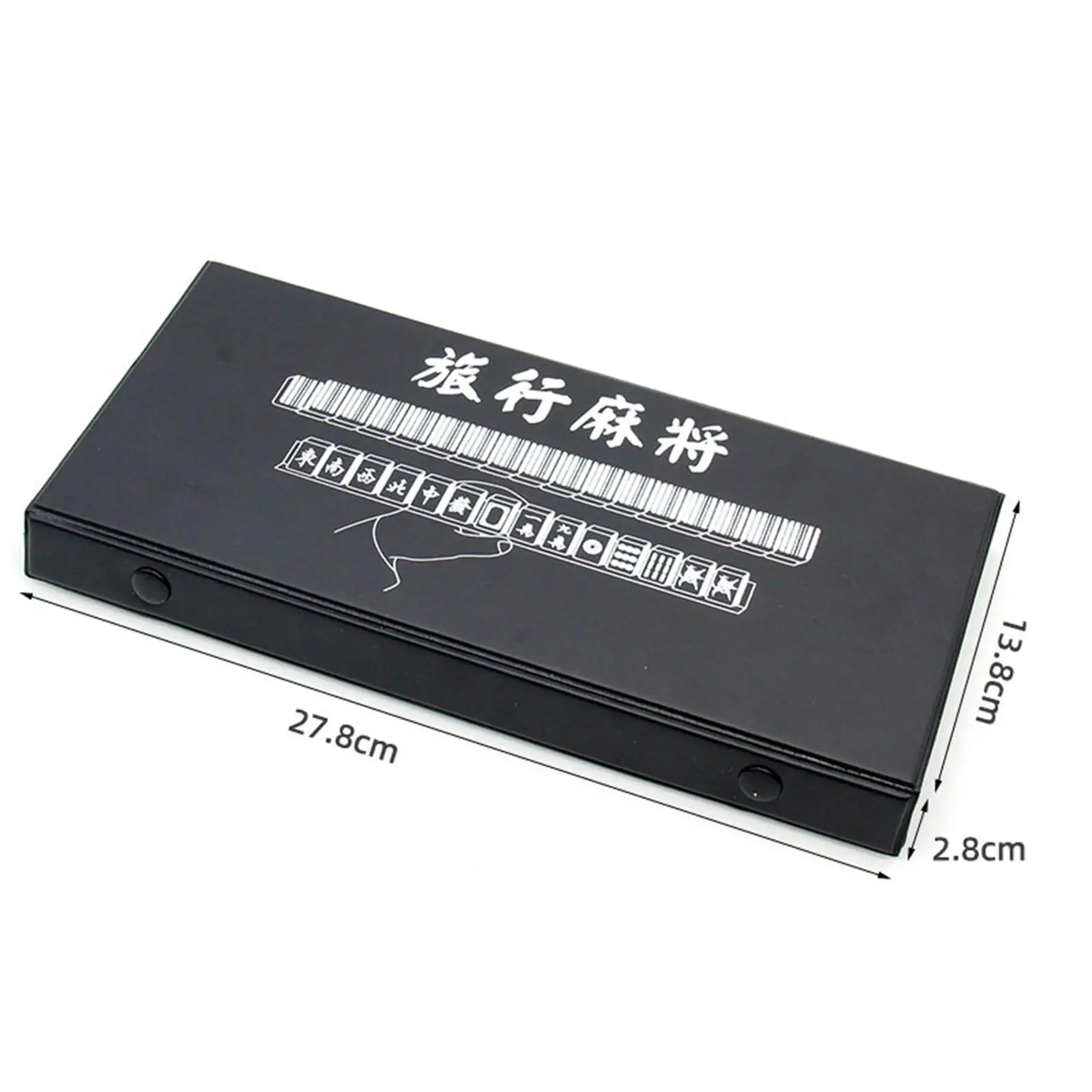 Mahjong Game Set,144pcs Mini Mahjong Tiles,Traditional Chinese Majiang Party