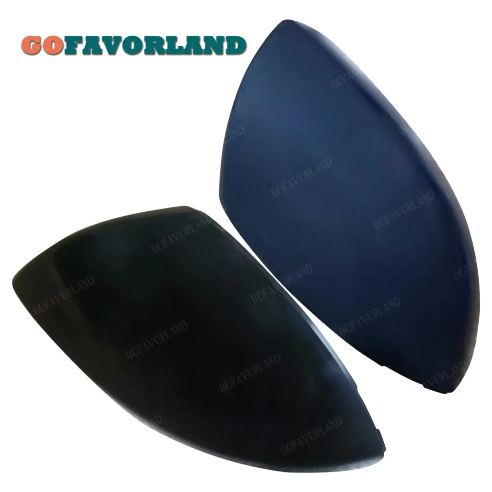 

Unpainted Pair Left & Right Rear Side View Mirror Cover Cap Plastic LR035091 LR035092 For Land Rover Range Rover 2013-2019