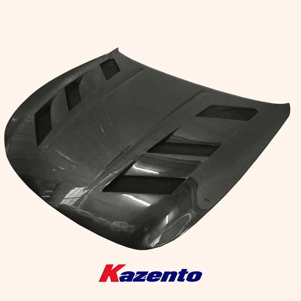 KZ Style Carbon Fiber Front Hood Bonnet for Infiniti G37 2 Door (Coupe Only)