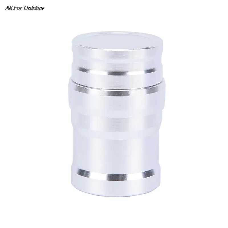 Lampada Ad Alcol Da Campeggio In Metallo – Mini Bruciatore Portatile, Diametro 4,5 Cm, Altezza 7,3 Cm