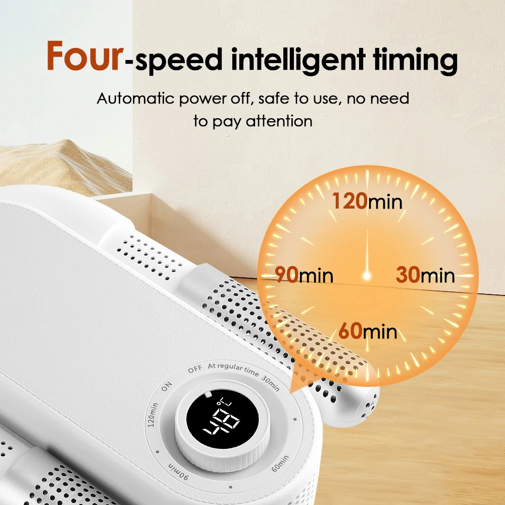 110V/220V Shoe Dryers Portable Electric Shoes Dryer UV Boots Warmer 180W Fast Heating Foldable Shoe Deodorizer Drying Machine 4