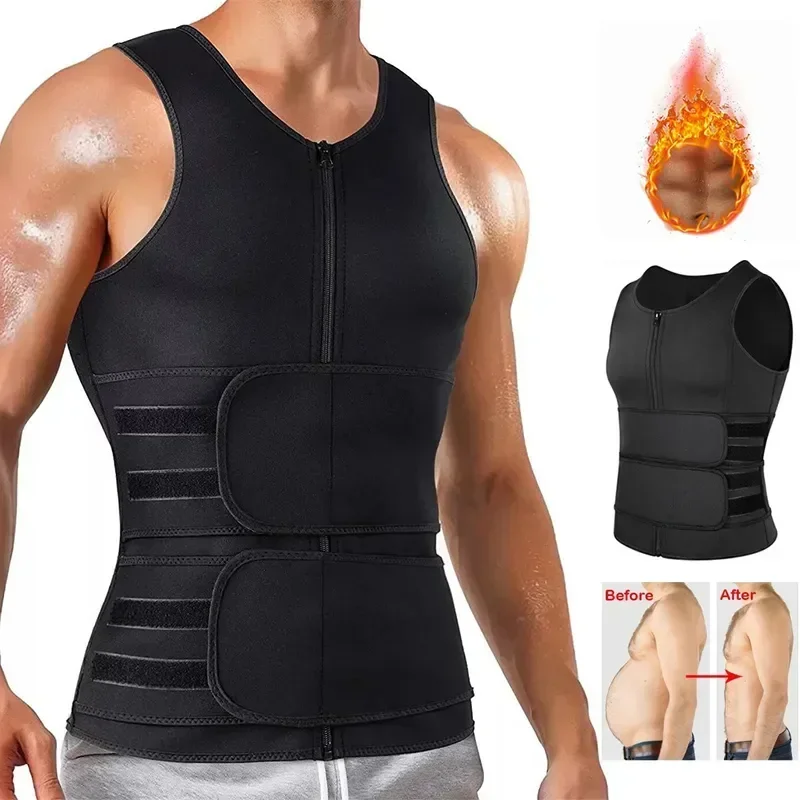 

Seamless Posture Burn Shaper Double Corset Waist Vest Shapewear Slimming Body Abdomen Correct Top Trainer Fitness Belt Sweat Men