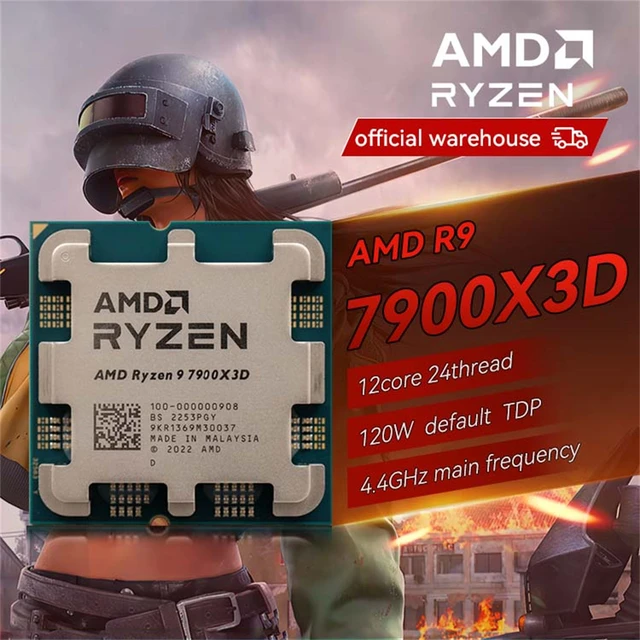 Processadores para desktop AMD Ryzen™ Série 7000