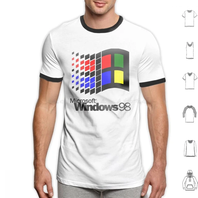Microsoft Windows Shirts | Windows 98 Microsoft | Microsoft 